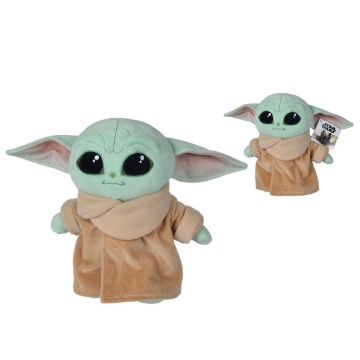 Figurina de plus Micul Yoda Mandalorian The Child 25 cm