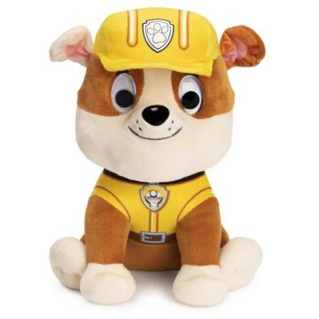 Jucarie de plus, Paw Patrol, Rubble, 23 cm, 6058447