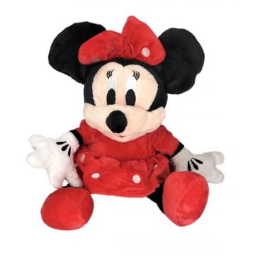 Jucarie din Plus Minnie Mouse, 28 cm, Rosu