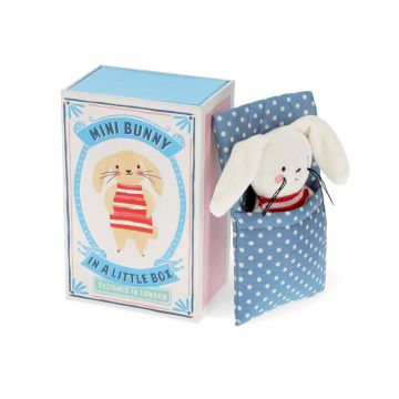 Jucărie de pluș Mini Bunny in a Little Box – Rex London