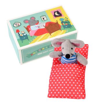 Jucărie de pluș Mini Mouse in a Little Box – Rex London