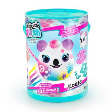 Jucarie de plus de colorat, Airbrush Plush, Squishy Plush, Koala