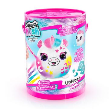 Jucarie de plus de colorat, Airbrush Plush, Squishy Plush, Unicorn