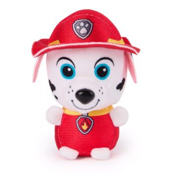 Jucarie de plus Paw Patrol, Marshall, 7,5 cm, 20150955