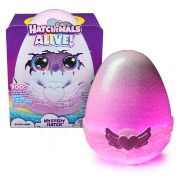 Jucarie de plus surpriza, Hatchimals, Pufficorn, 6069132