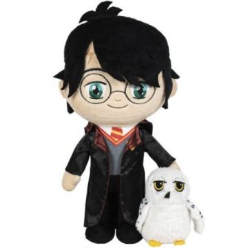 Jucarie din plus Harry Potter cu Hedwig, 30 cm