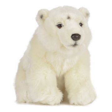 Urs polar, jucarie de plus 30 cm, Living Nature